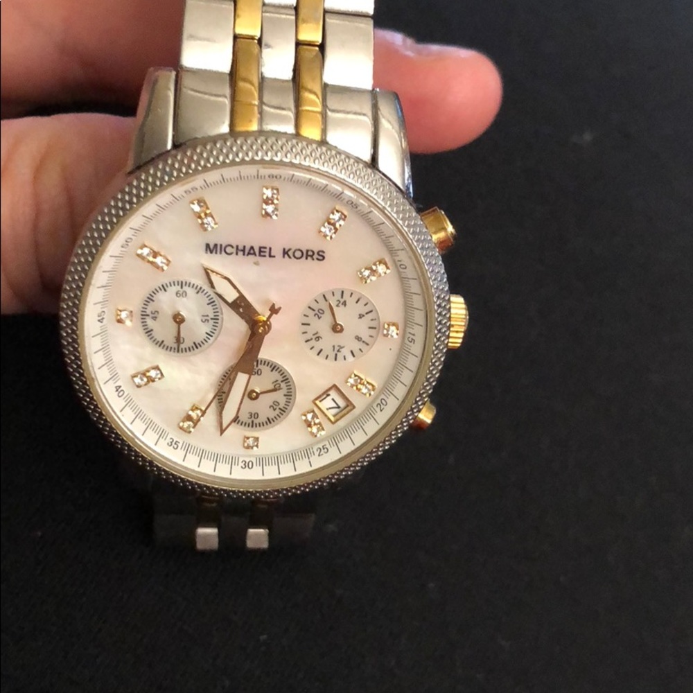 Michael Kors Mother of Pearl Watch